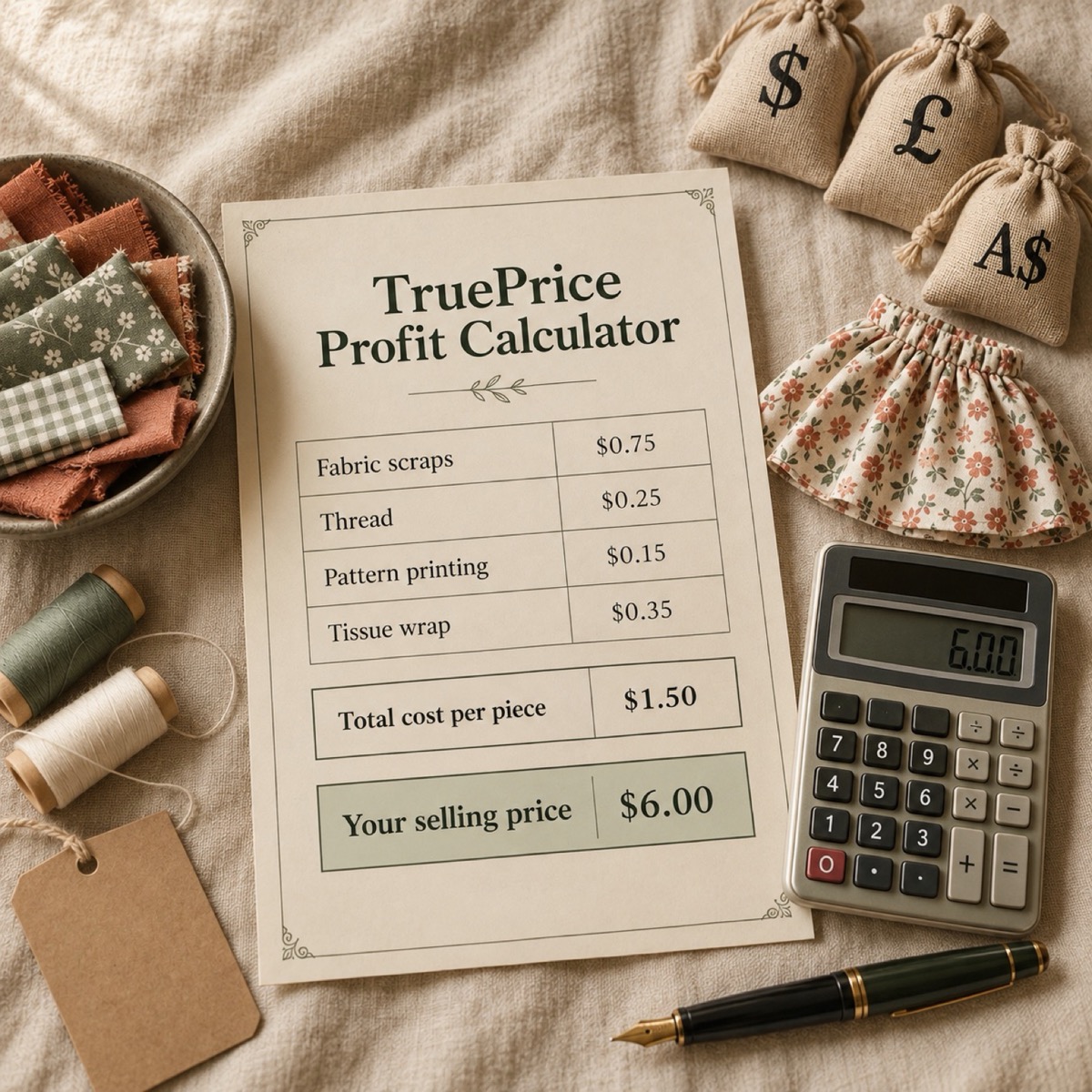 TruePrice™ Profit Calculator